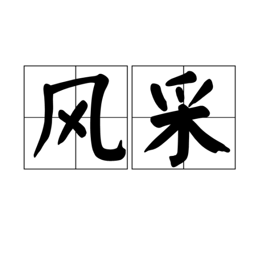 风采（汉语词汇）