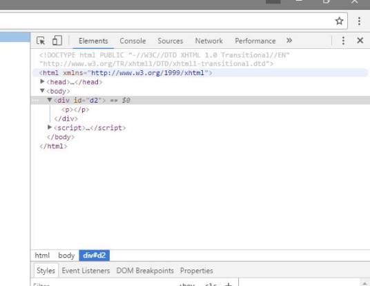 innerHTML