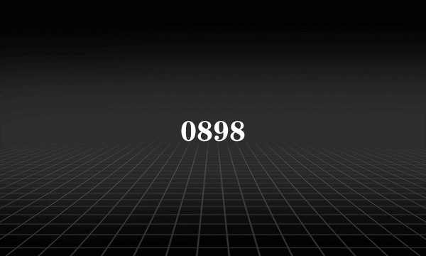 0898