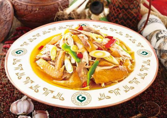椒麻鸡（传统名菜）