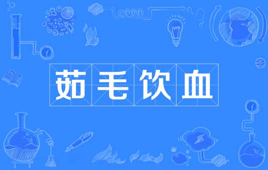 茹毛饮血