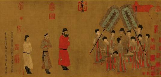 步辇图（唐朝画家阎立本的名作）