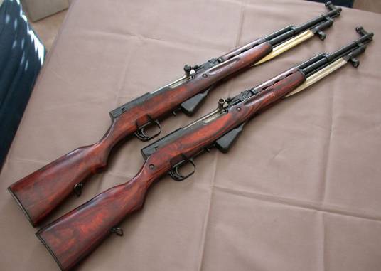 SKS半自动步枪(二战期间苏联研制列装半自动步枪)