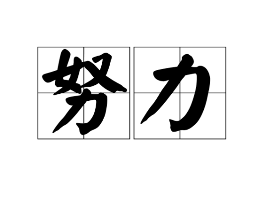 努力（汉语词汇）