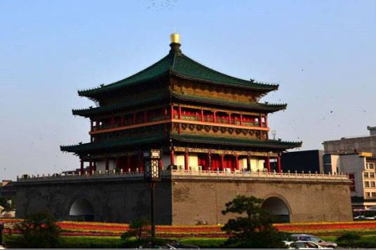 钟鼓楼(钟楼和鼓楼的合称)