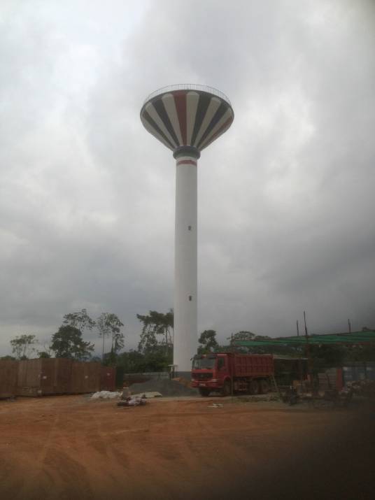 水塔（水厂生产工艺的一个重要组成部分）