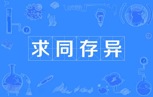 求同存异（汉语成语）