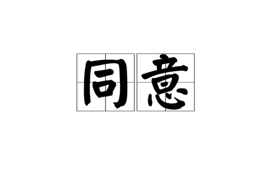 同意（汉语词语）