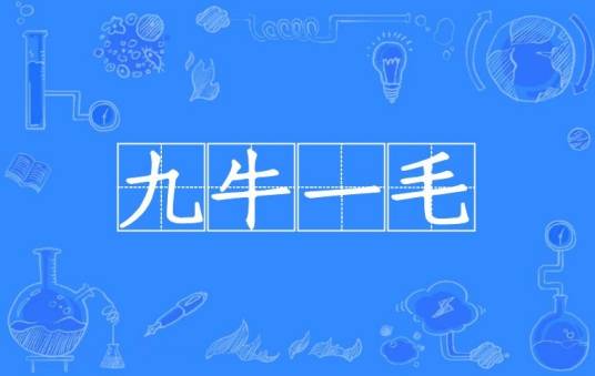 九牛一毛