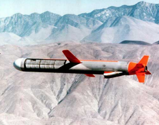 巡航导弹（以巡航状态在大气层内飞行的导弹）