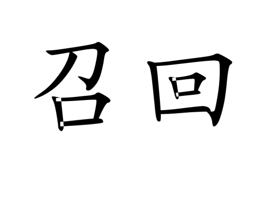 召回（中文词语）