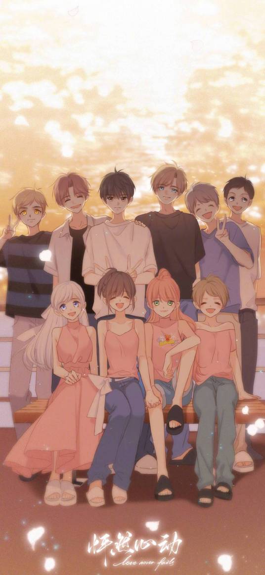 怦然心动（※kid岁创作的漫画）