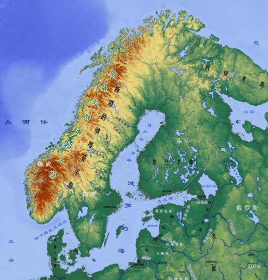 斯堪的纳维亚半岛