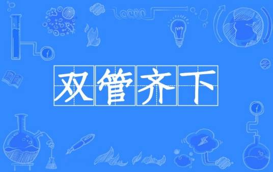 双管齐下（汉语成语）