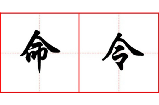 命令（应用文体）
