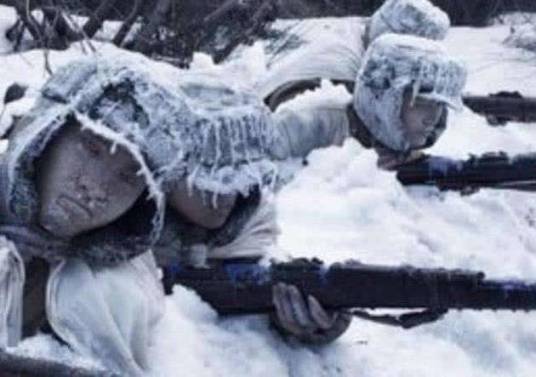 冰雕连(抗美援朝长津湖战役中牺牲的战士群体)