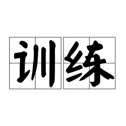 训练（汉语词语）