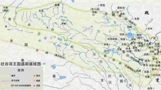 吐谷浑(西晋末年鲜卑人慕容吐谷浑建立的地方政权)