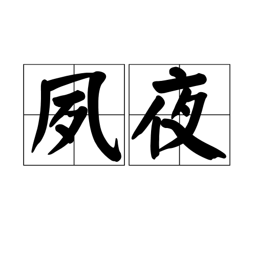 夙夜（汉语词语）