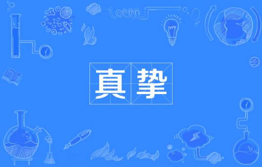 真挚（汉语词语）