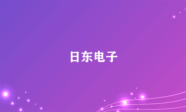 日东电子