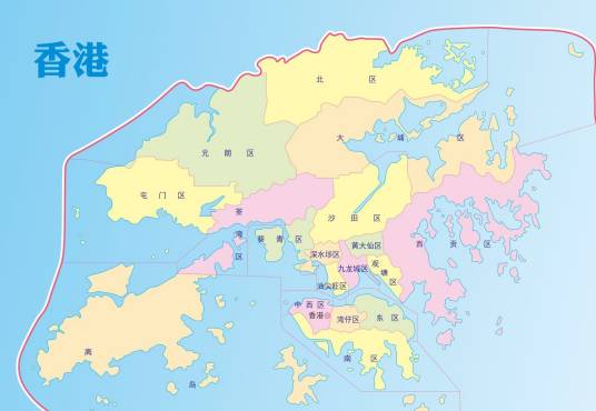 新界（中国香港三大地理分区之一）