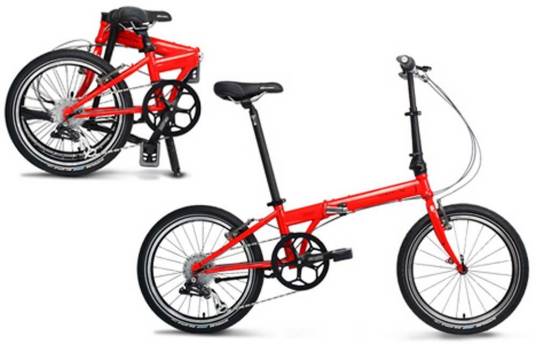 大行折叠自行车