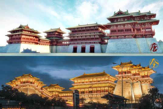 应天门（隋唐洛阳城宫城正门）