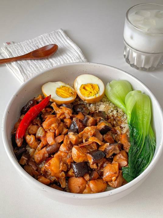 卤肉饭(台湾美食)