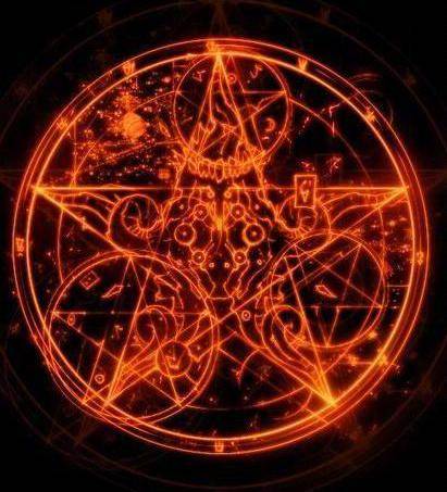 五芒星(古埃及冥界子宫的符号)