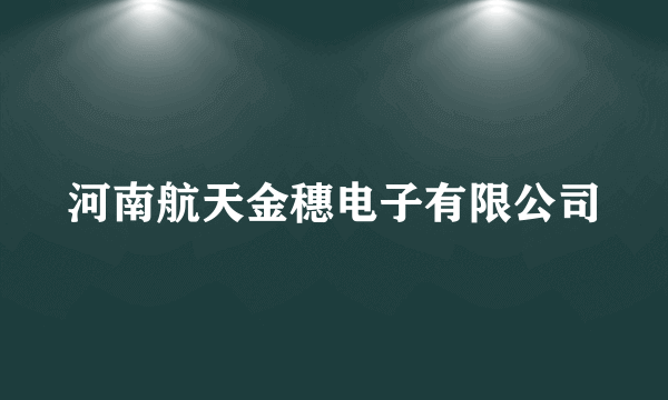 河南航天金穗电子有限公司