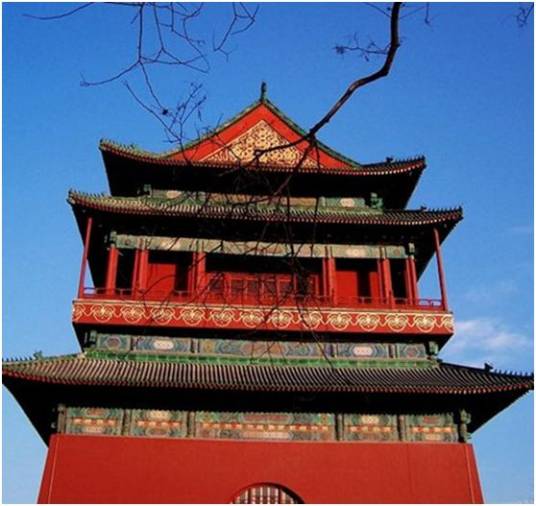 鼓楼（放置大鼓的建筑）