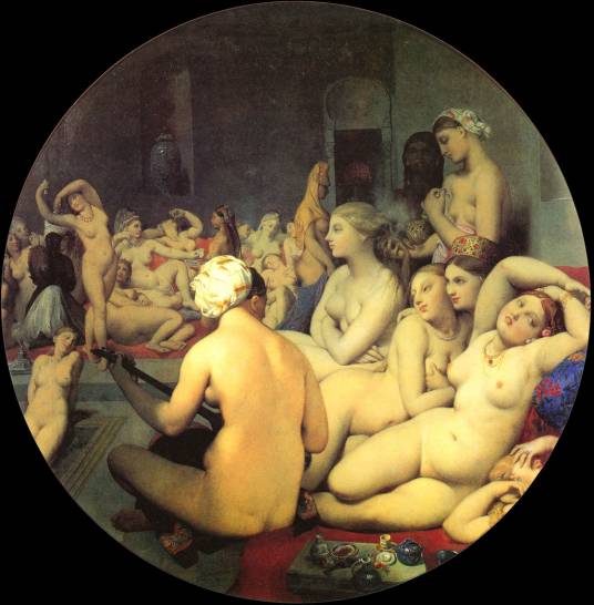 土耳其浴室(法国画家安格尔的同名画作)