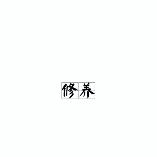 修养（汉语词语）