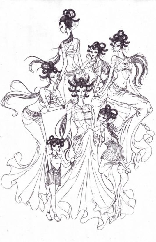 蜘蛛精（《西游记》中的妖怪组合）