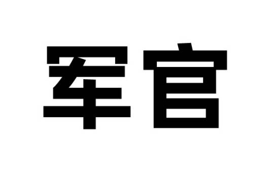 军官（汉语词汇）
