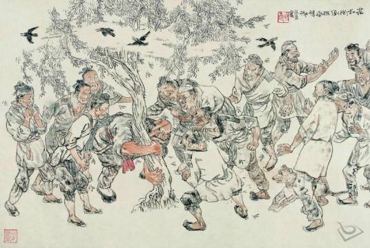 倒拔垂杨柳（《水浒传》中的故事情节）