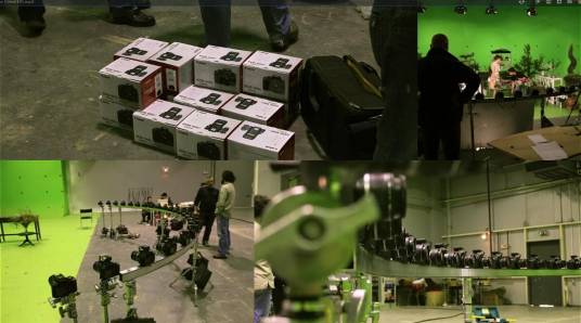 子弹时间(计算机辅助的摄影技术模拟变速特效)