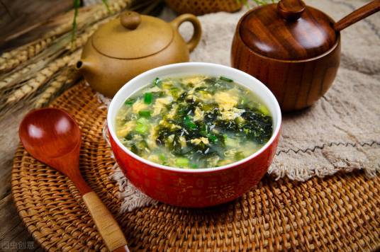 紫菜蛋花汤（传统餐后汤）