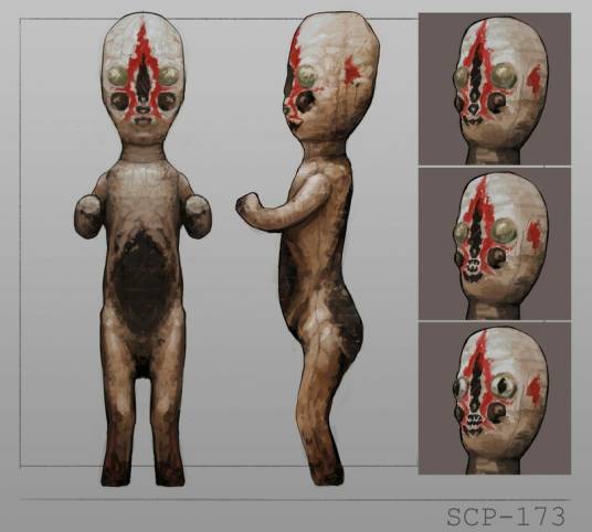 scp-173(SCP基金会系列经典形象,最早的SCP项目)