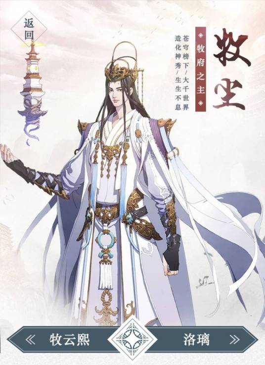 牧尘（天蚕土豆所著玄幻小说《大主宰》的男主角）