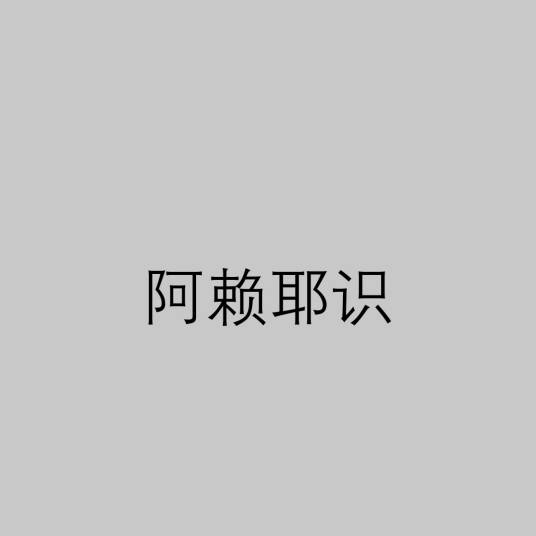 阿赖耶识（佛教名词）