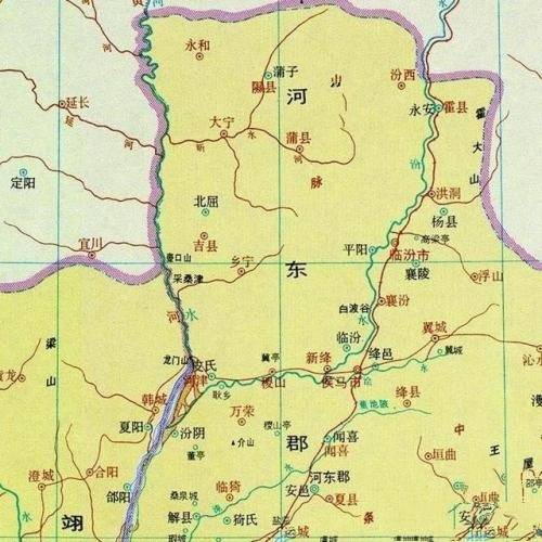 河东（代指山西省的西南部）