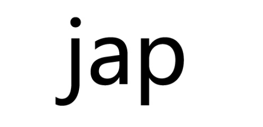 jap（英语中对Japanese的略称）