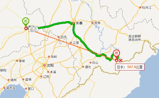广发草原到长白山天池有多远