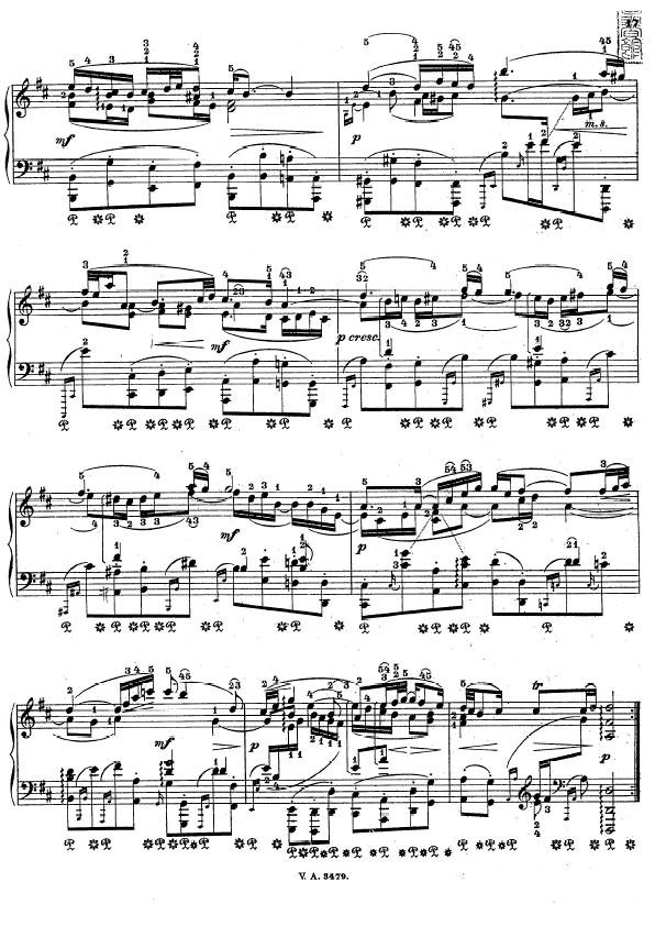 g弦上的咏叹调 小提琴谱