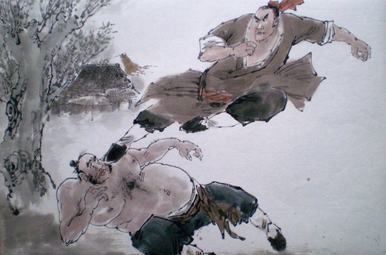 醉打蒋门神的是谁？