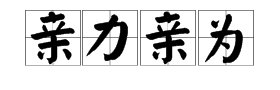 “亲力亲为”什么意思？