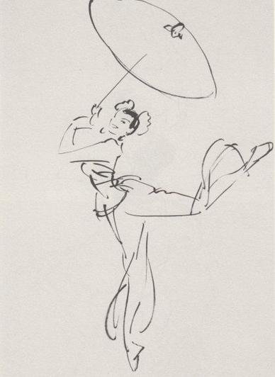 简单点的人物速写临摹图片