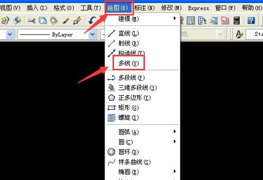 CAD多线怎么设置，cad多线命令快捷键